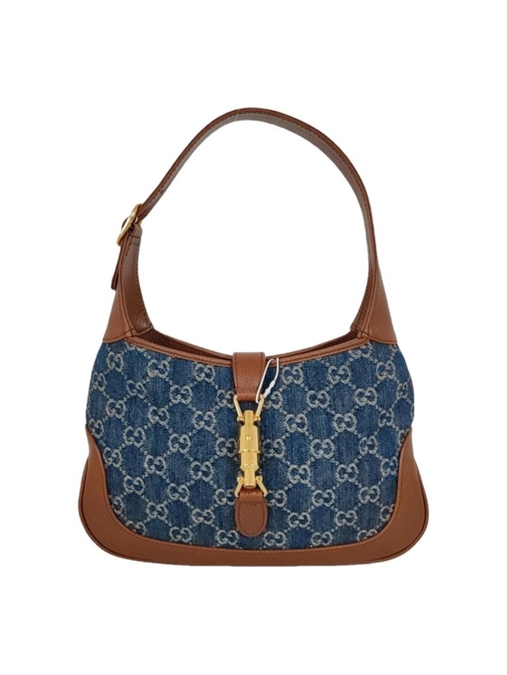 Rare Gucci 1961 Jackie in Denim - authentic